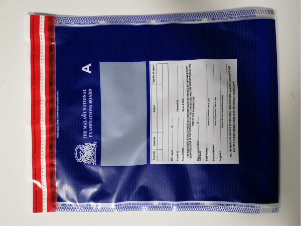 Examination Paper Security Bags for Malawi