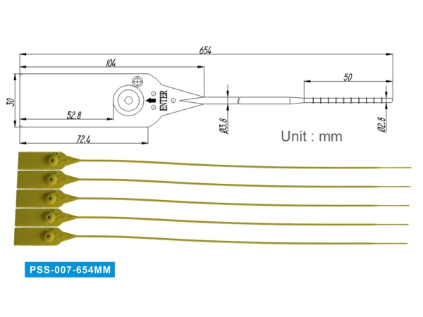 PSS-007-654mm